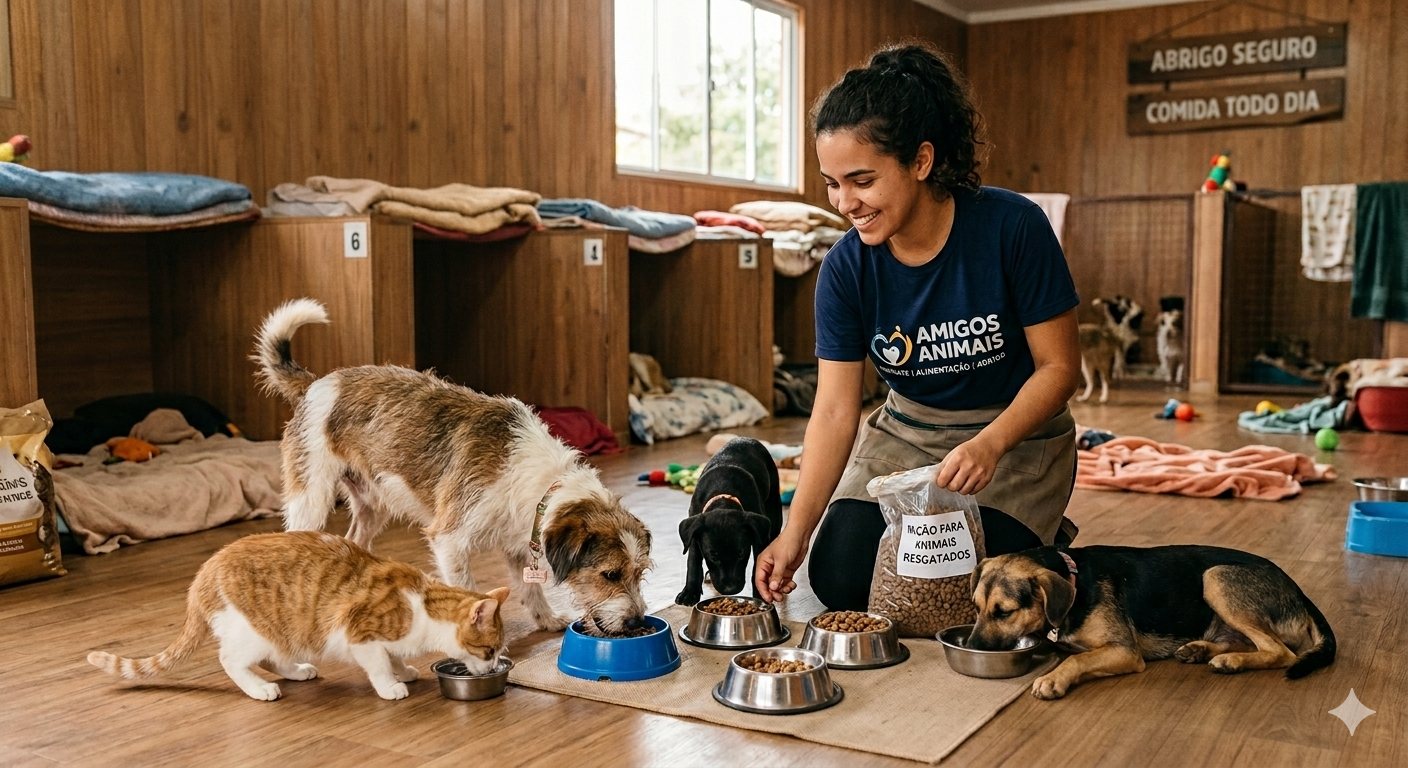 Alimentação e Abrigo